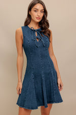 MOD DENIM DARLING MINI DRESS