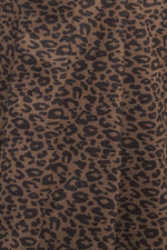 URBAN JUNGLE GLAM SUEDED KNIT MIDI DRESS