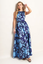 SAPPHIRE FANTASY WOVEN MAXI DRESS