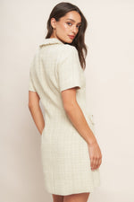 BOUCLÉ AFFAIR TWEED MINI DRESS