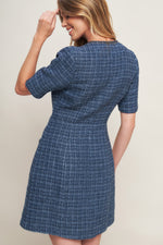 MODERN ICONIC TWEED MINI DRESS