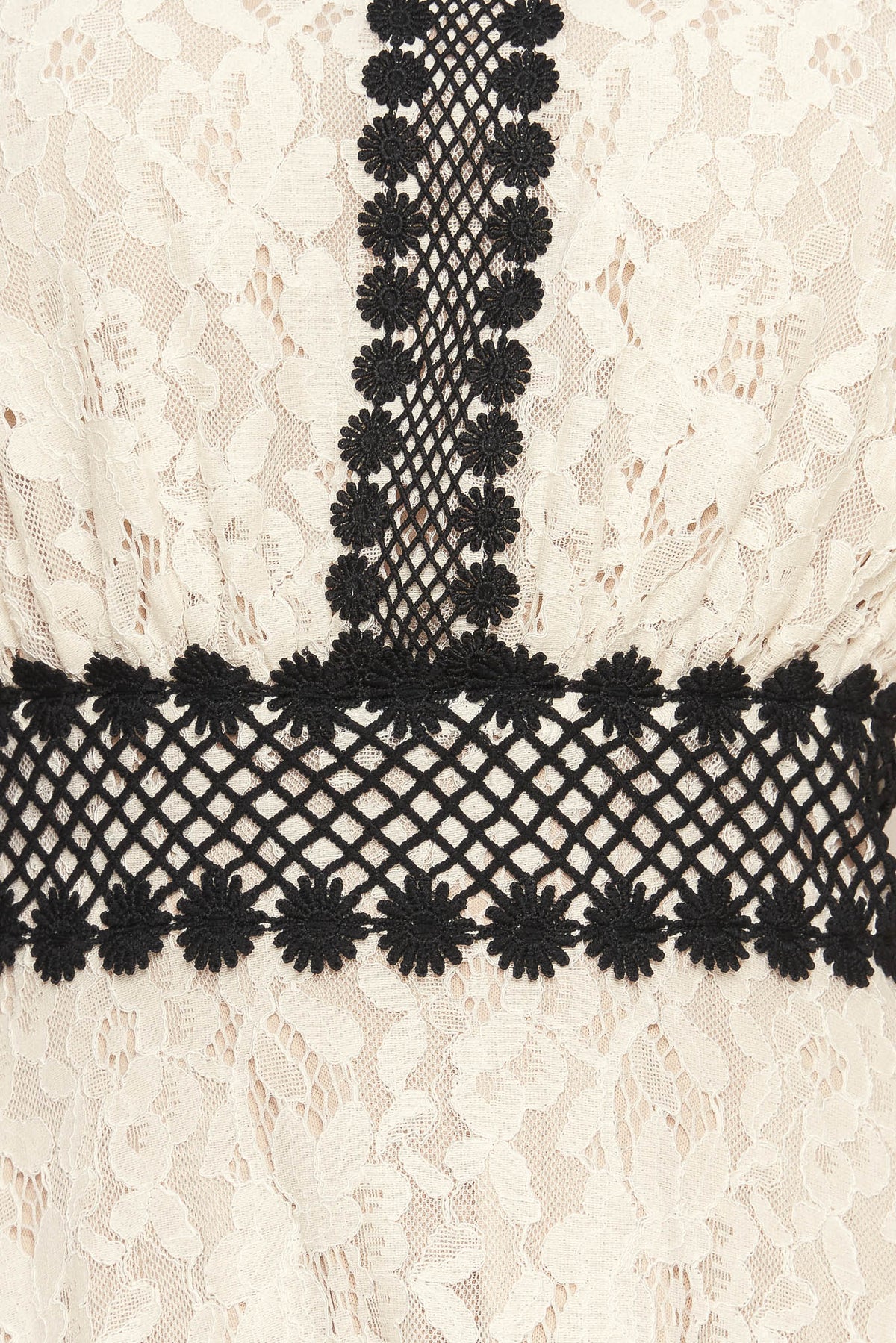 PETITE LUNE WOVEN LACE MIDI DRESS