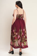 SECRET GARDEN ROMANCE WOVEN ANKLE DRESS