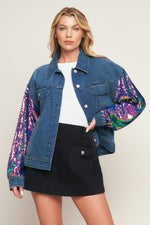 WALKING THE WALK DENIM JACKET
