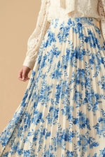 STARS IN MY HEART WOVEN MIDI SKIRT