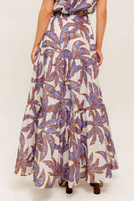 PETAL WALTZ WOVEN MAXI SKIRT