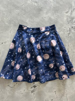 Bat Moon Skater Skirt