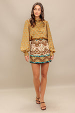 MOROCCAN MUSE WOVEN SKORT