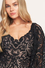 TREASURE TROVE WOVEN LACE JUMPSUIT