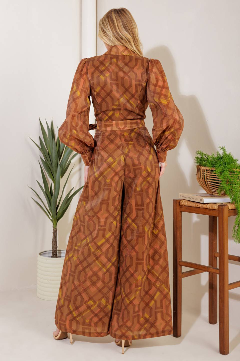 LOST IN THE STARS WOVEN JUMPSUIT