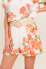 LOVELY DAYS IVORY WOVEN SHORT