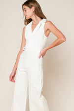 SHOPPING AROUND WOVEN JUMPSUIT