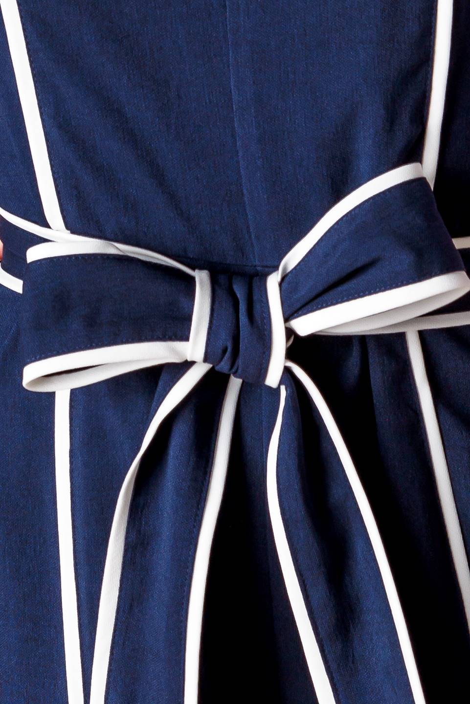 LAYTON NAVY WOVEN MAXI DRESS