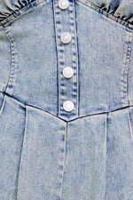 PALM SUNDAYS ACID BLUE ROMPER