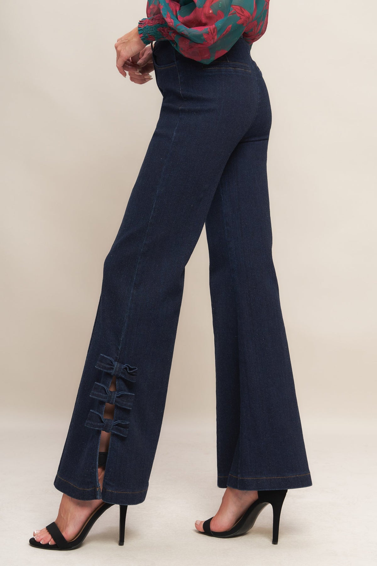 VINTAGE ICON DARK INDIGO DENIM PANTS