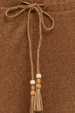 FLARE TOUCH SOLID KNIT PANTS