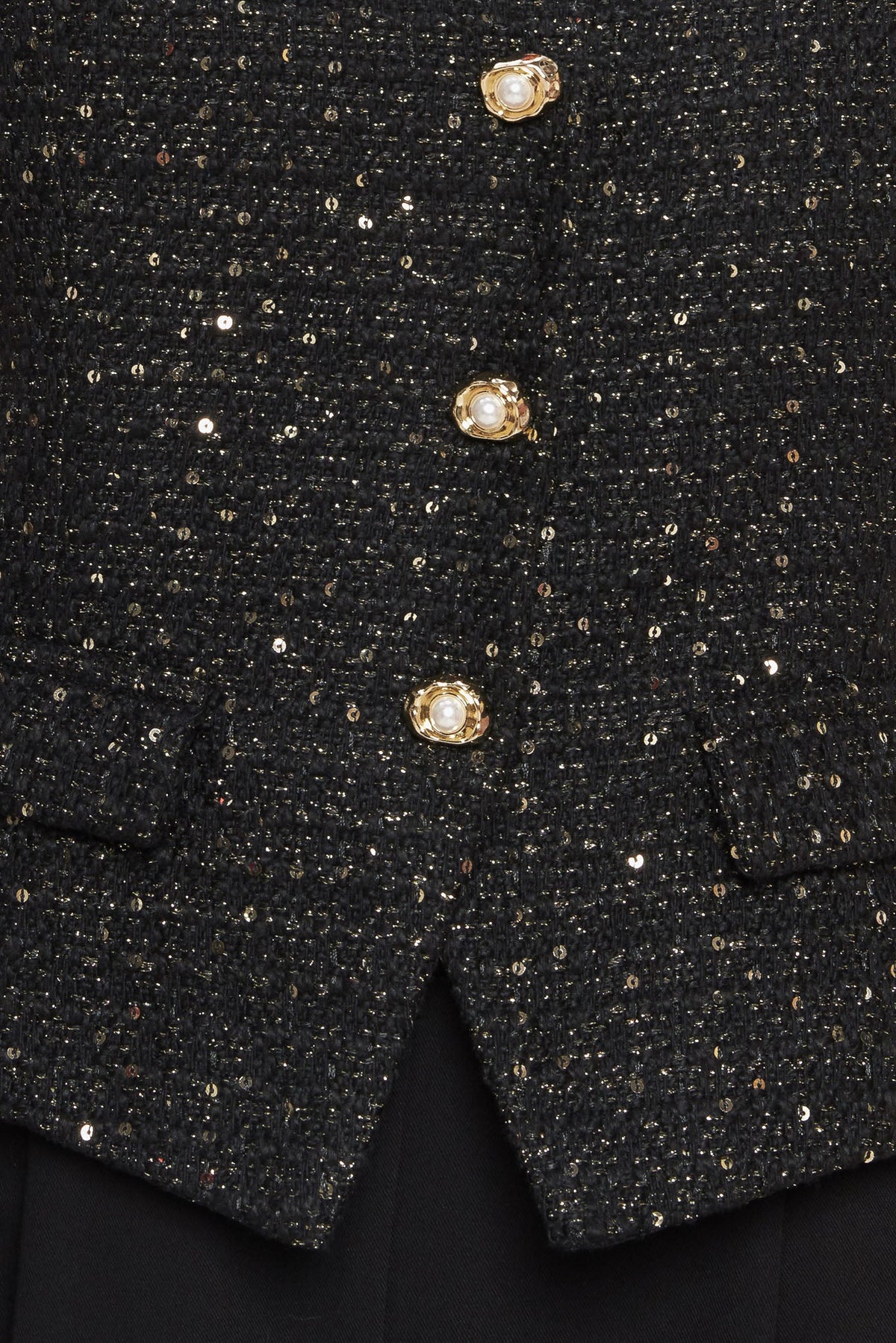 MIDNIGHT PARISIENNE WOVEN JUMPSUIT