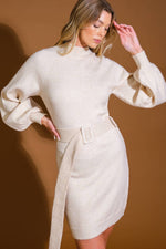 ALONG THE SHORELINESWEATER MIDI DRESS