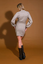 ALONG THE SHORELINESWEATER MIDI DRESS