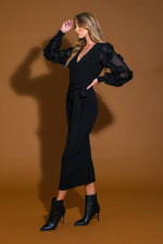 PERFECT BALANCESWEATER MIDI DRESS