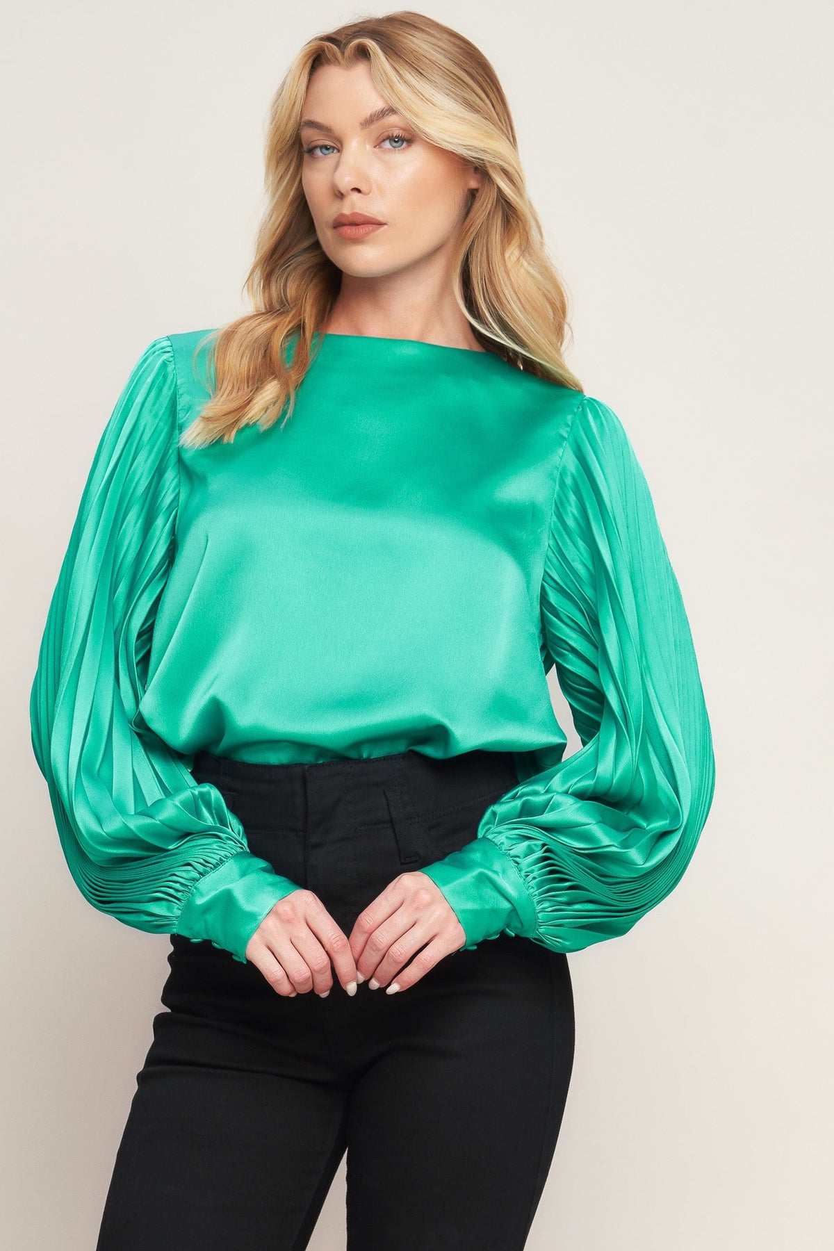 LIKE THE FIRST TIME WOVEN TOP