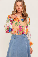 LASTING MEMORIES WOVEN TOP