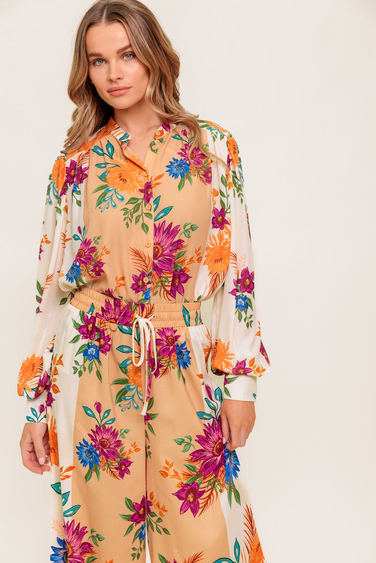 LASTING MEMORIES WOVEN TOP