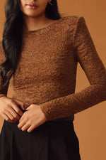 NEVER ENOUGH WOVEN LACE BODYSUIT