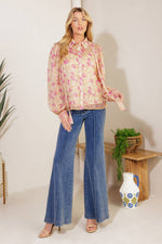 AGAINST THE ODDS WOVEN TOP