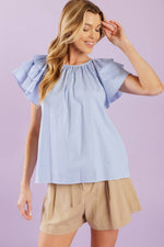 NEED YOU MORE WOVEN TOP