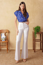 BRIGHT MOMENTS WOVEN TOP