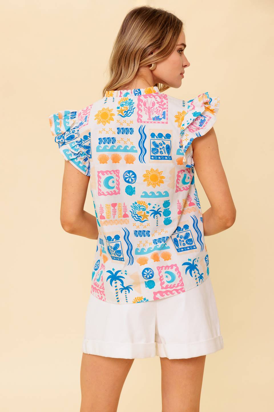 VENTURA VISION WOVEN TOP