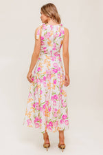 BOTANICAL BLISS WOVEN TOP AND SKIRT SET