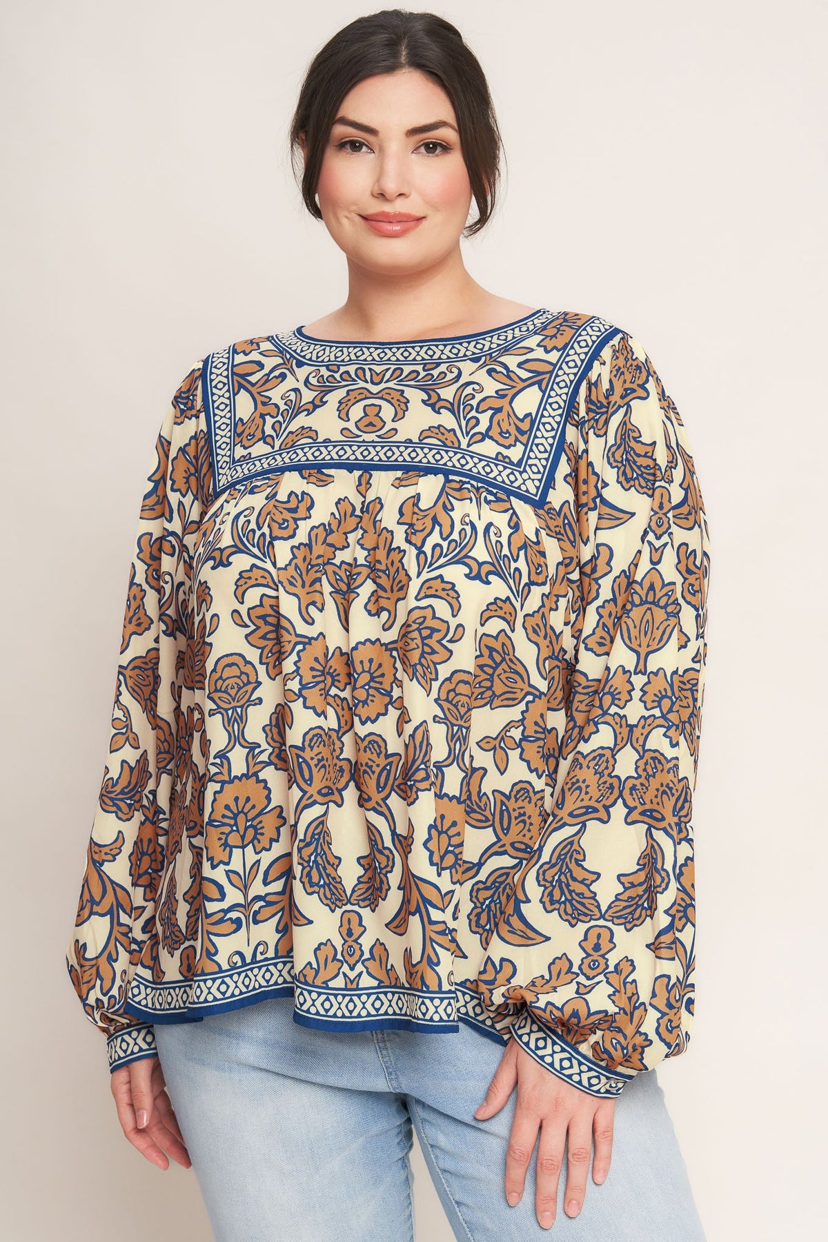 BOHEME MEADOW WOVEN TOP