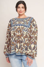 BOHEME MEADOW WOVEN TOP