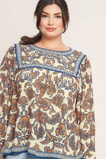 BOHEME MEADOW WOVEN TOP