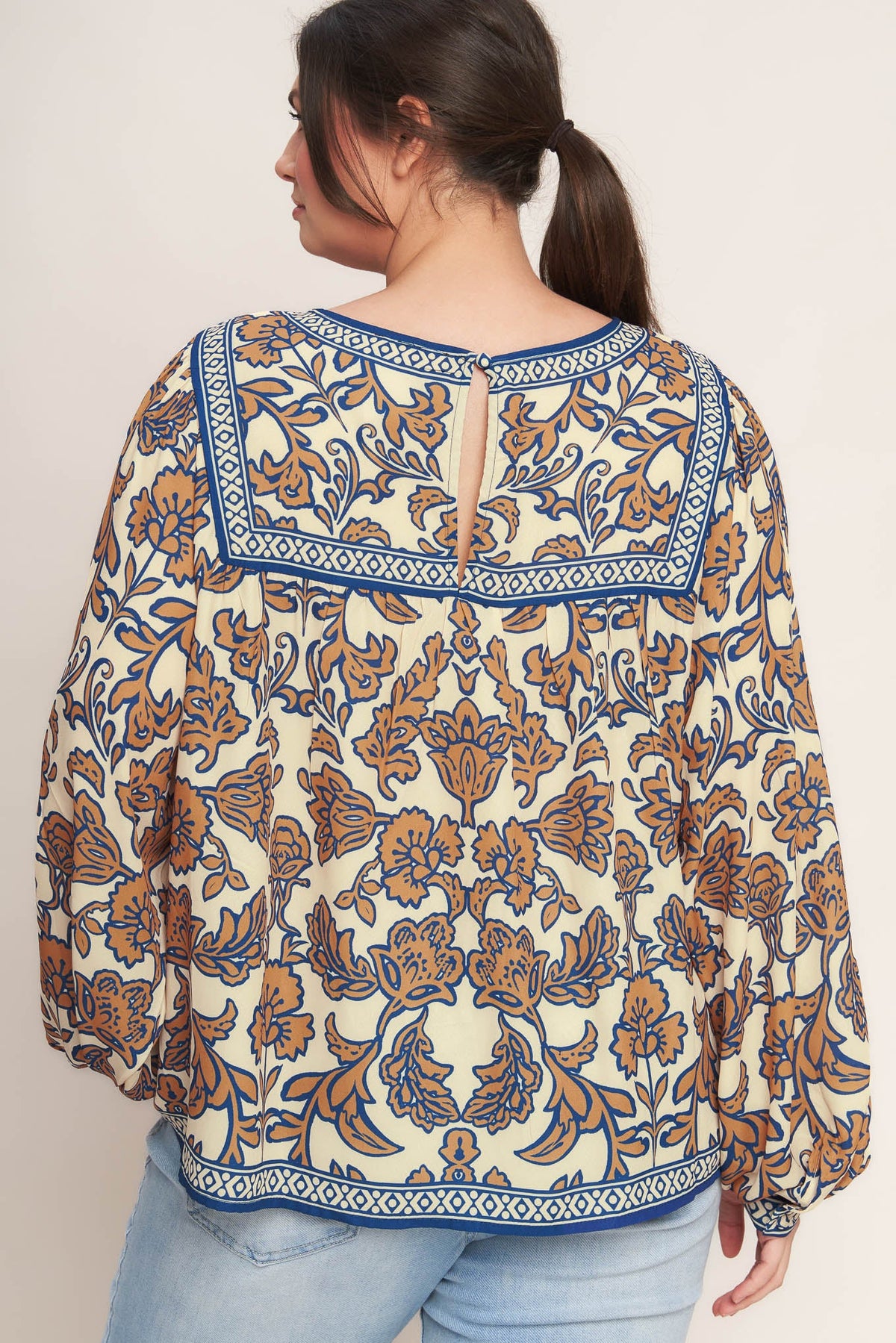 BOHEME MEADOW WOVEN TOP