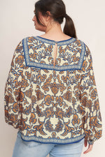 BOHEME MEADOW WOVEN TOP