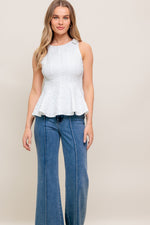 SOFT WHISPER WOVEN TOP