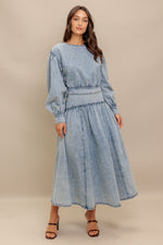 AMERICAN BLEND DENIM TOP