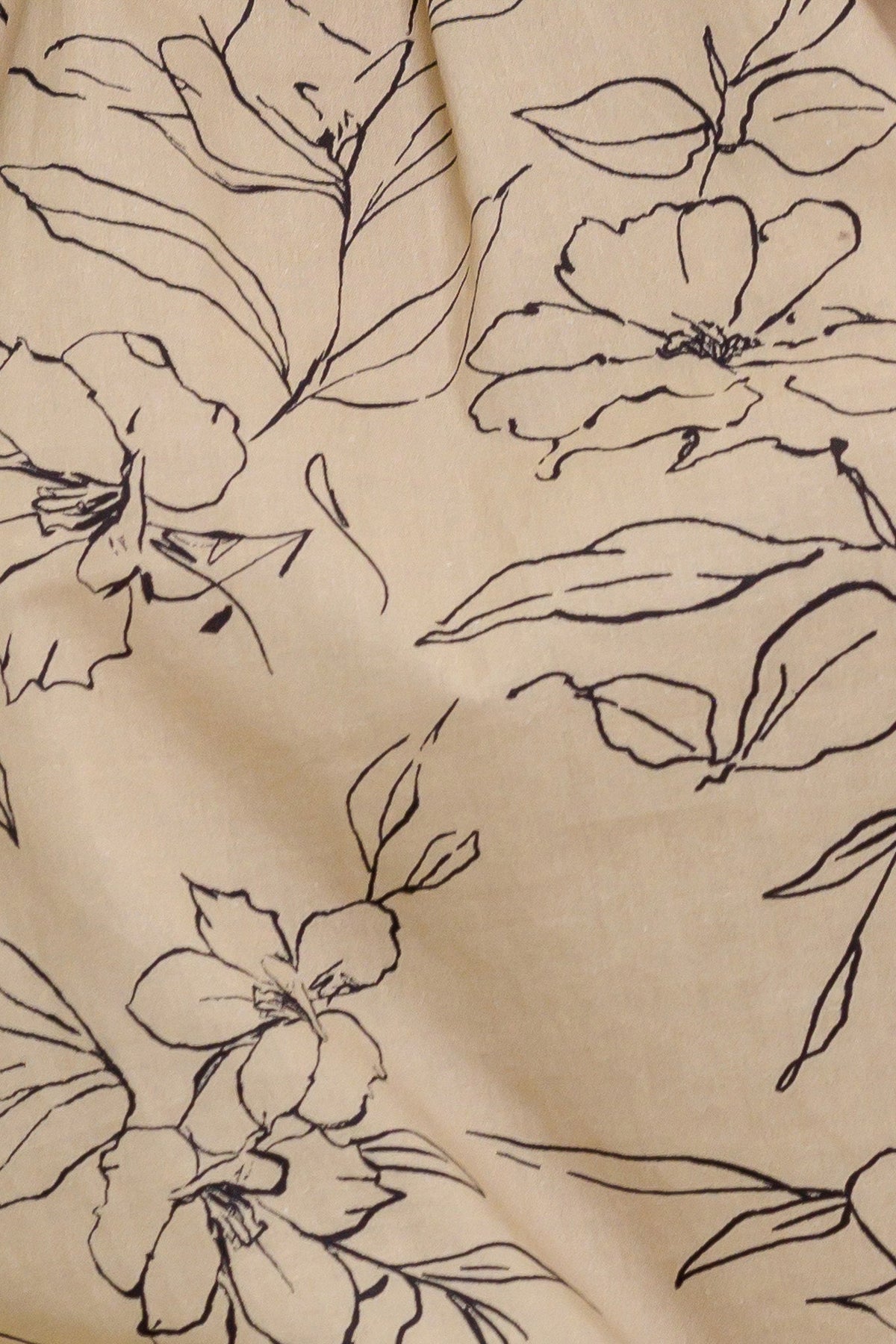 BOTANICAL LUXE WOVEN TOP