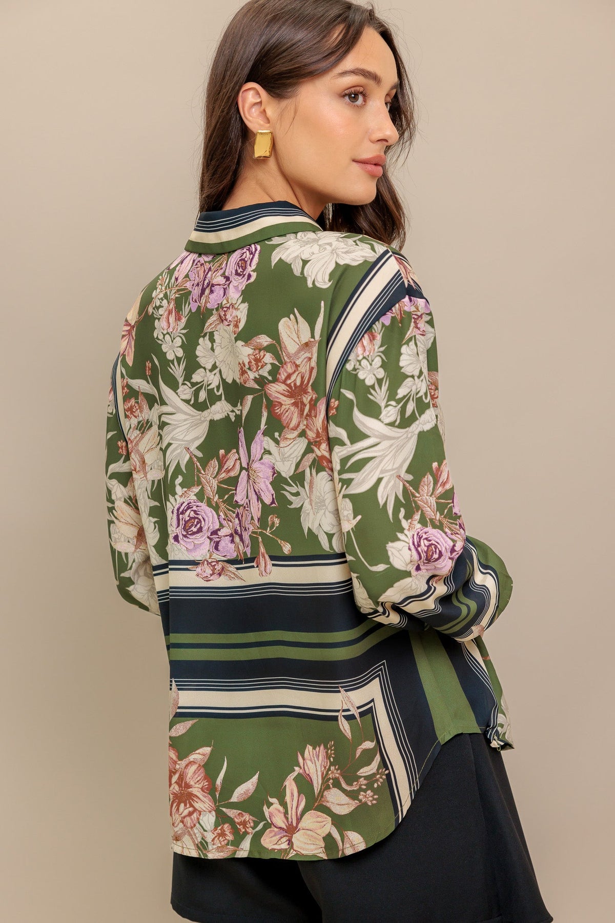 GARDEN CLUBWOVEN TOP