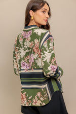 GARDEN CLUBWOVEN TOP