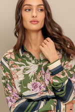 GARDEN CLUBWOVEN TOP