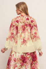 BLOSSOM DREAM BALLERINA WOVEN TOP