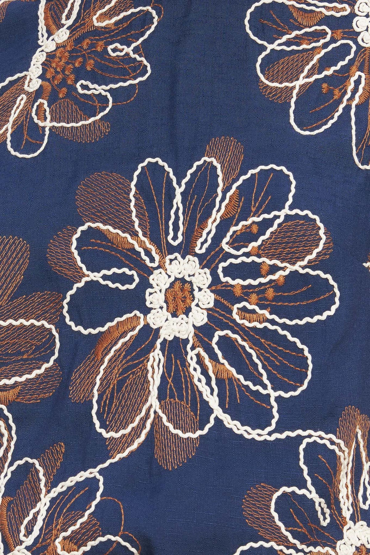 RETRO BLOOM PUFF SLEEVE WOVEN TOP