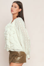 MILK & MOONLIGHT WOVEN TOP