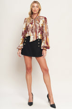 RENAISSANCE DREAM WOVEN TOP