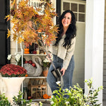 52 Inch Potted Foliage Maple Leaf Faux Tree