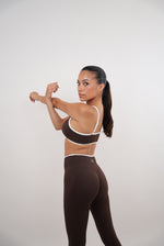 Passion is Power Brown Legging